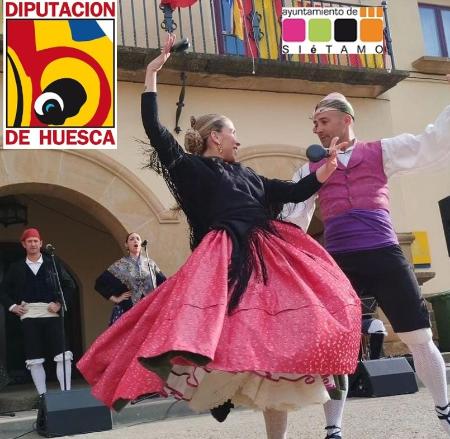Imagen Muestra de jotas en Siétamo (subvencionado con el Plan de cultura de...