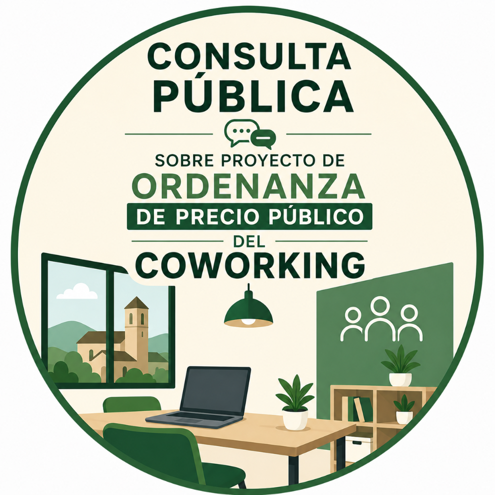 Imagen Consulta pública sobre proyecto de ordenanza reguladora del precio público por el uso del espacio de coworking